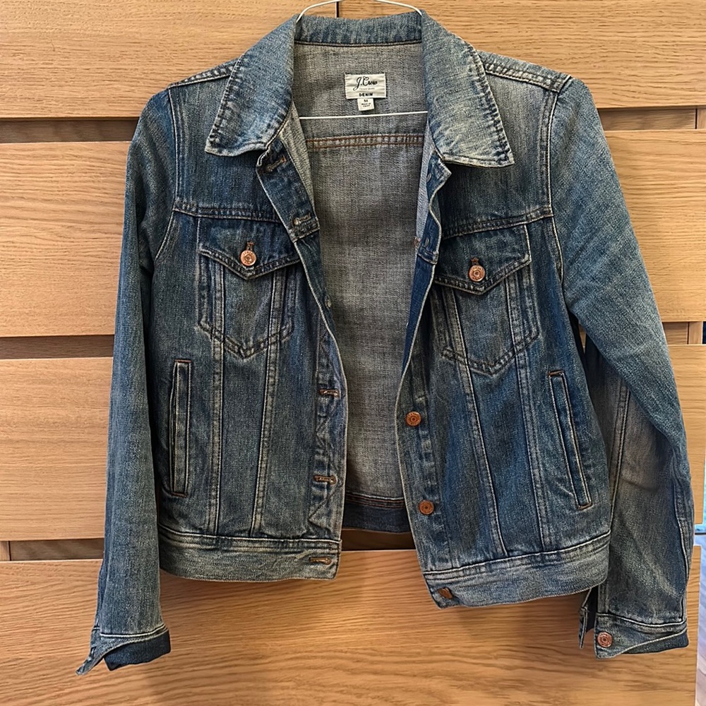 J CREW denim jacket